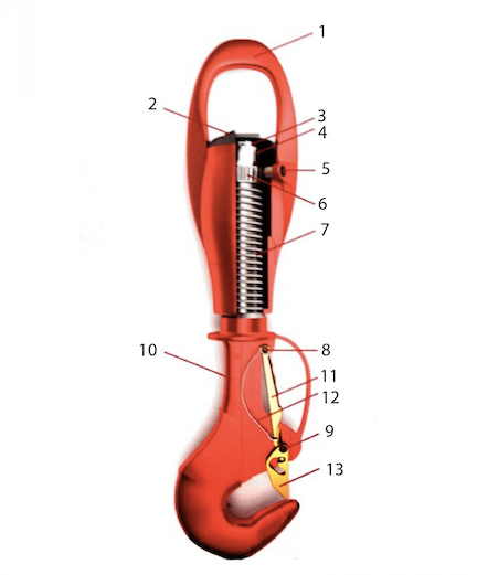 O'Bannon Style Rod Hook Spring Type